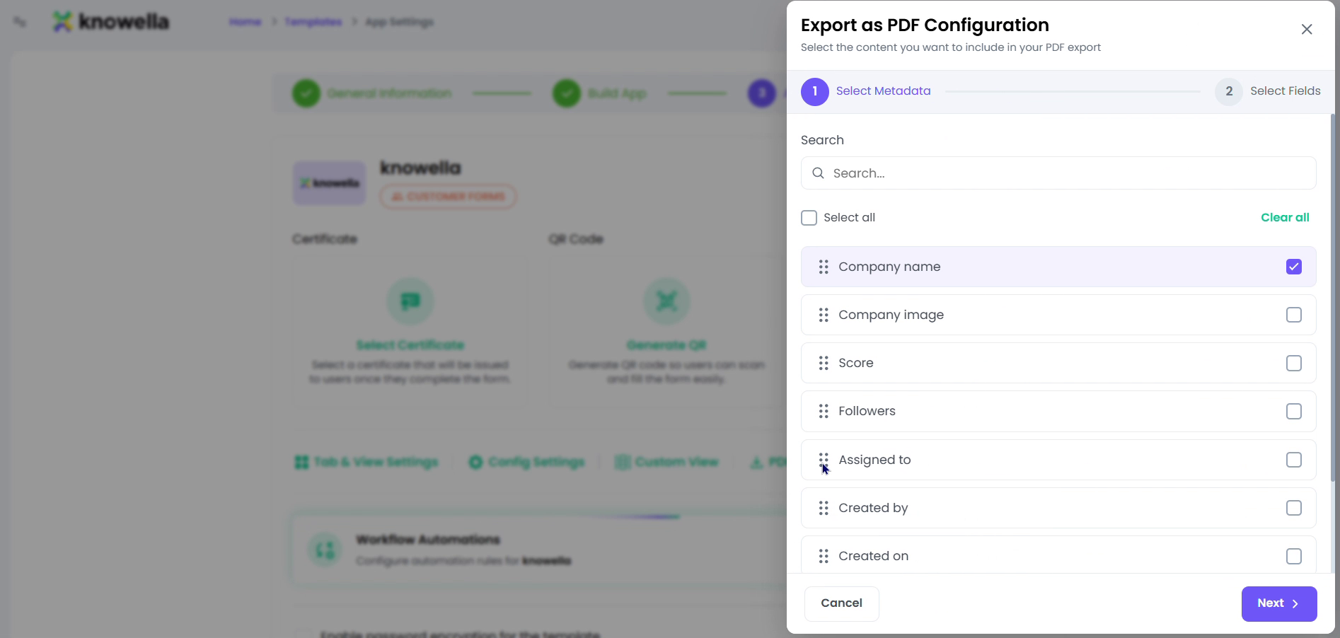 How integrations work in Knowella